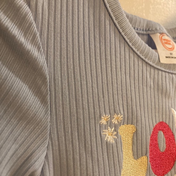 Never worn-Bunny LOVE Wonder nation short sleeve tutu dresses XS 4-5/5T - Picture 3 of 12